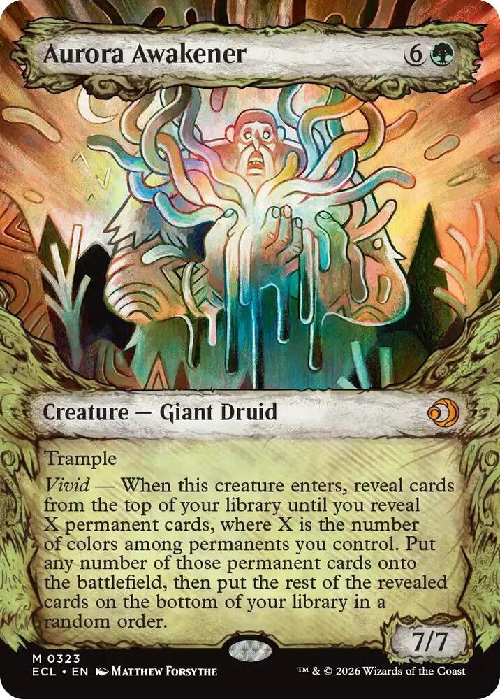 Aurora Awakener (Showcase Foil) [Lorwyn Eclipsed]