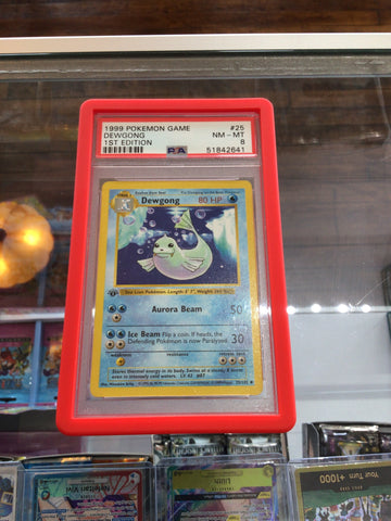 PSA 8 Pokémon Dewgong (1st Edition) 25/102 - Base Set