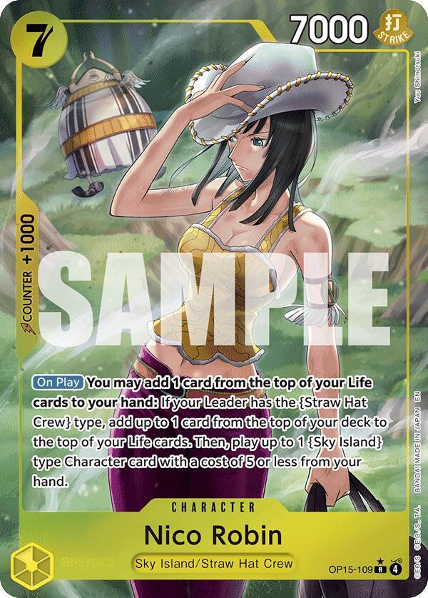 Nico Robin (OP15-109) (Alternate Art) - Adventure on Kami's Island (OP15-EB04)