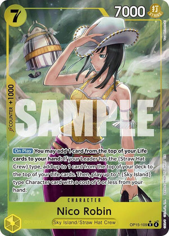 Nico Robin (OP15-109) (Alternate Art) - Adventure on Kami's Island (OP15-EB04)