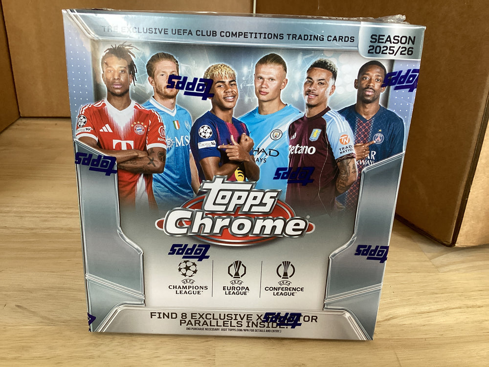 2025/26 Topps Chrome UEFA Champions League Mega
