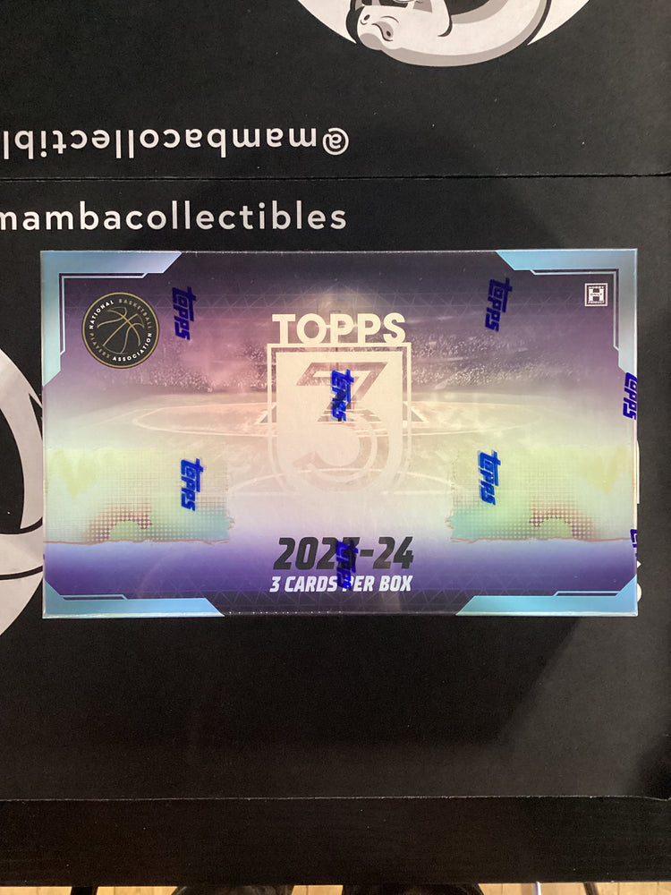 2023-24 Topps Three Basketball Hobby