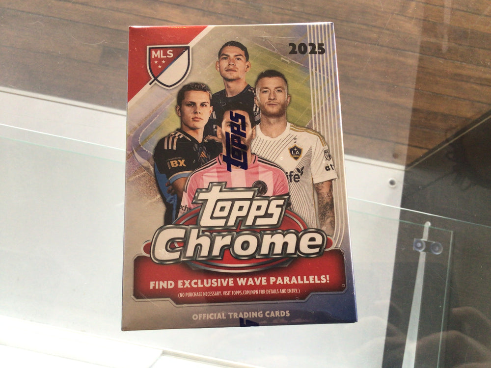2025 Topps Chrome MLS Soccer Blaster