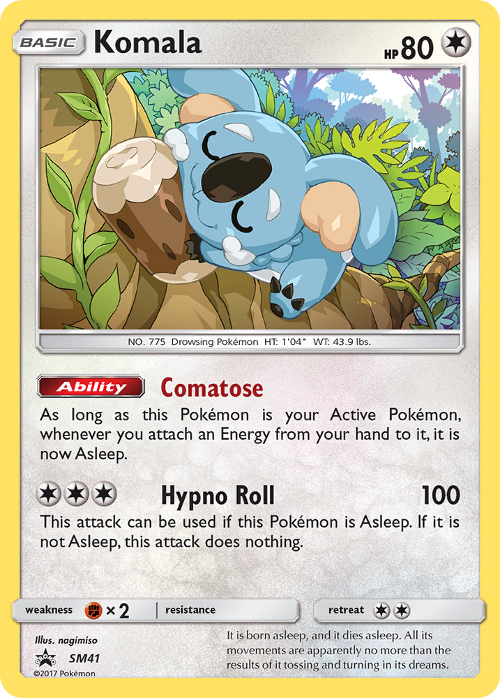 Komala (SM41) [Sun & Moon: Black Star Promos]