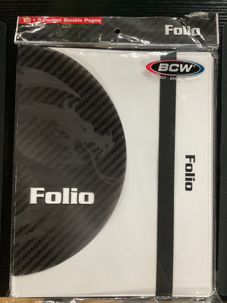 BCW Folio Binder (White; 360ct)