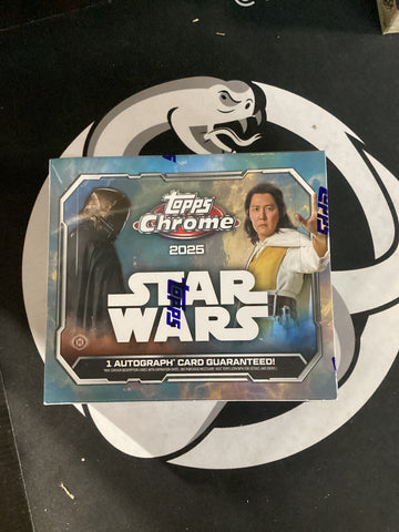 2025 Topps Chrome Star Wars Hobby