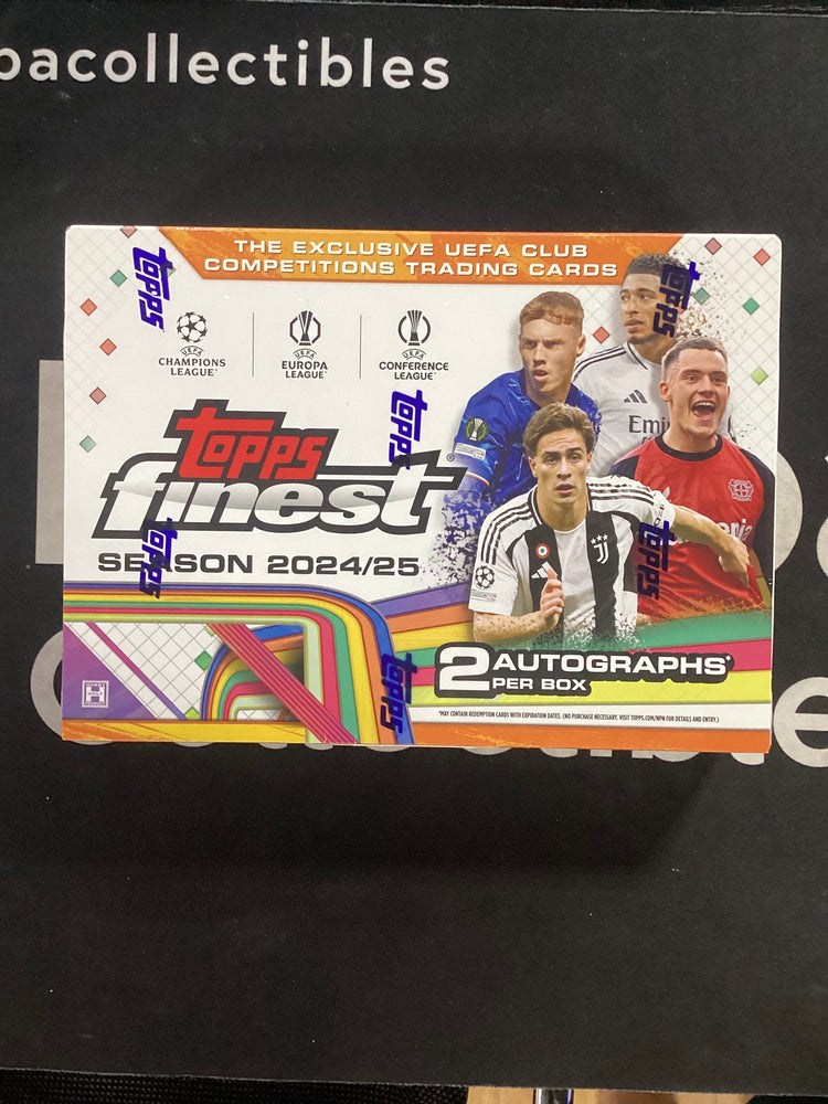 2024-25 Topps Finest UEFA Club Champions Soccer Hobby