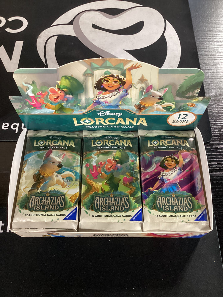 Disney Lorcana Archazias Island Booster Pack