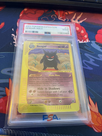 PSA 2 Pokémon Gengar (Holo) 13/165 - Pokémon Expedition