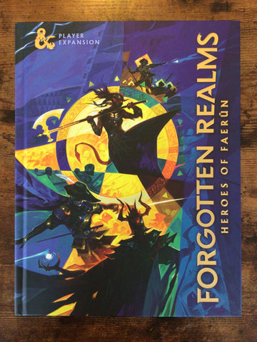 Dungeons & Dragons Forgotten Realms Heroes of Faerun Player Expansion (Alternate Cover)