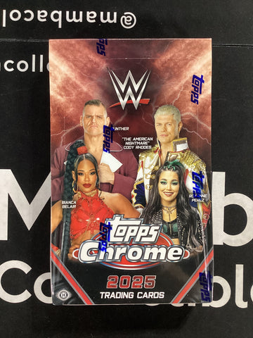 2025 Topps Chrome WWE Hobby