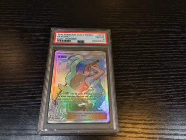 PSA 8 Pokémon Kahili (Full Art) 210/214 - Lost Thunder