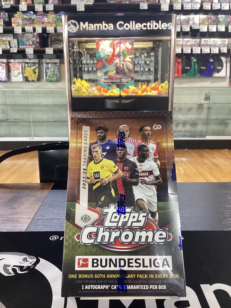 2023-24 Topps Chrome Bundesliga Soccer Hobby