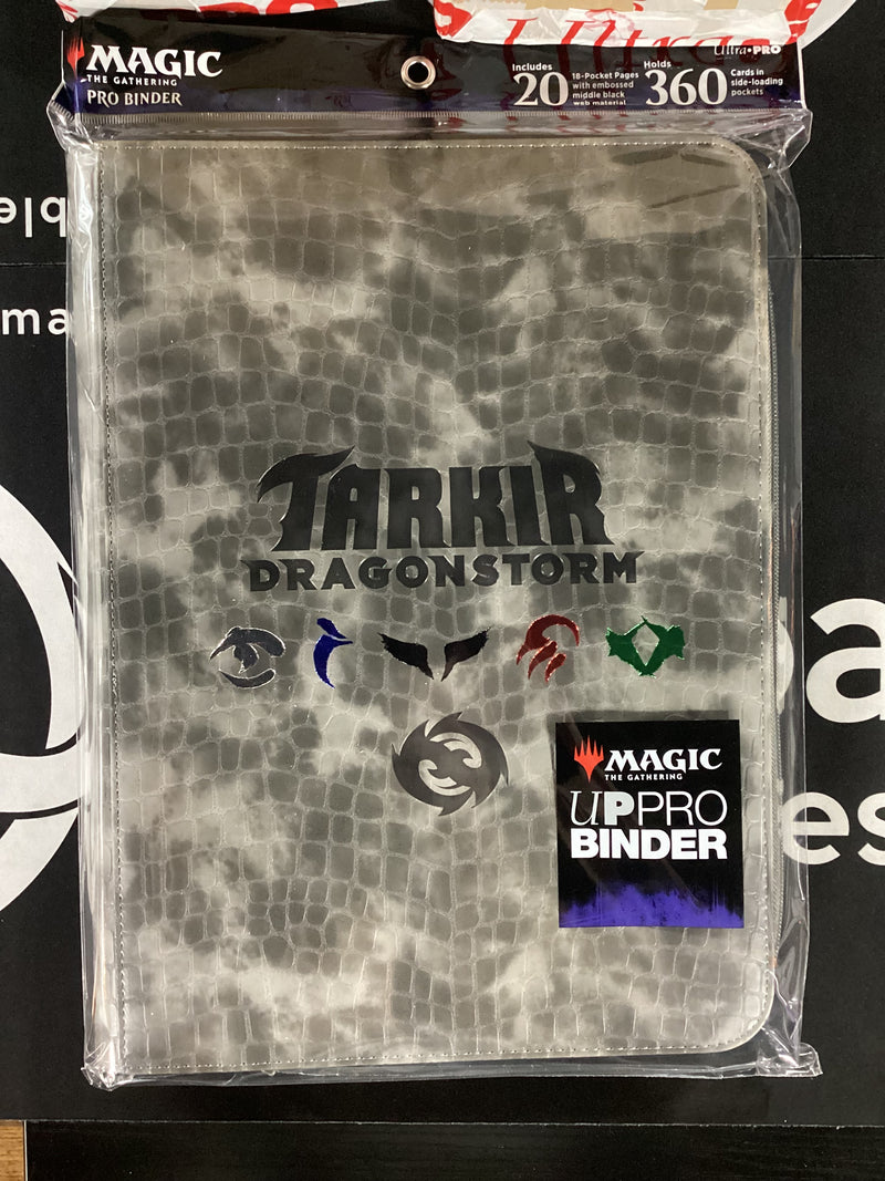 Ultra Pro 9-Pocket Premium Zippered MTG Tarkir Dragonstorm 5 Clans Bin