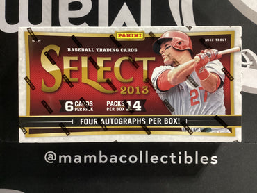 2013 Panini Select Baseball Hobby