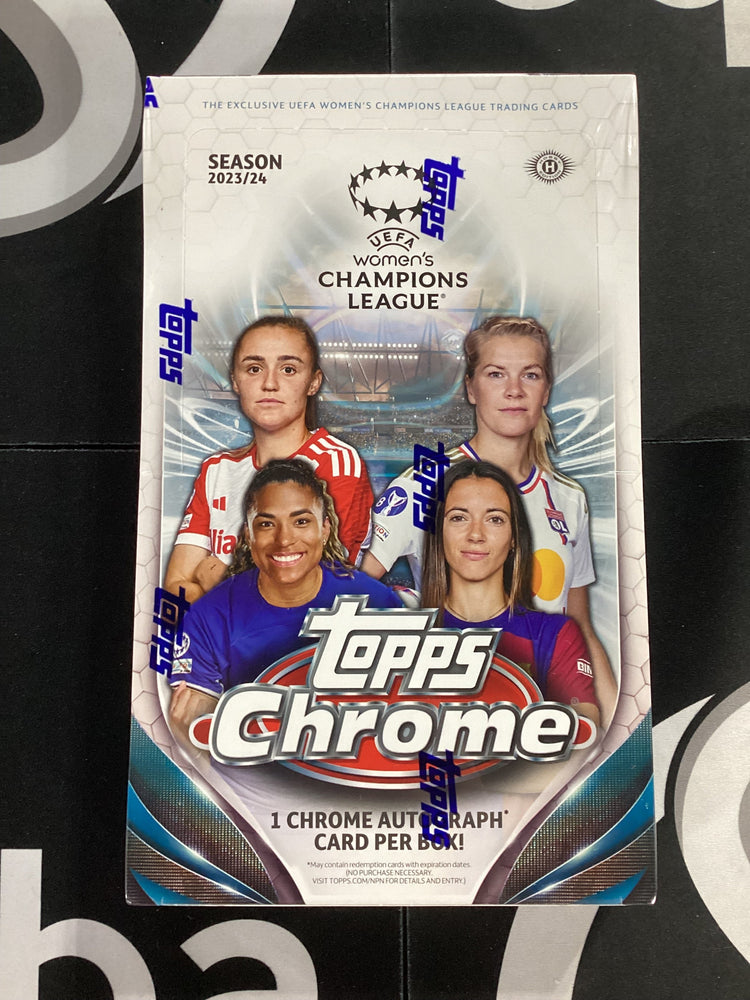 2023-24 Topps Chrome UEFA Women's Champions League Soccer Hobby