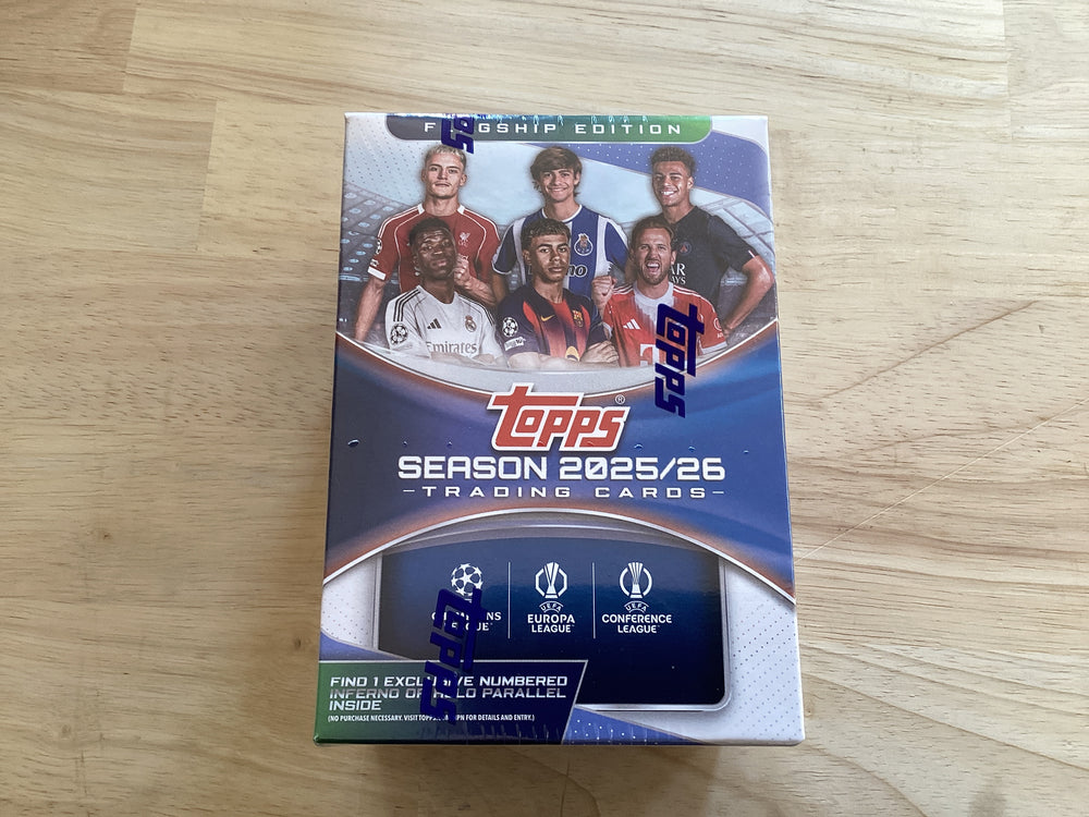 2025-26 Topps Flagship Soccer Value Blaster