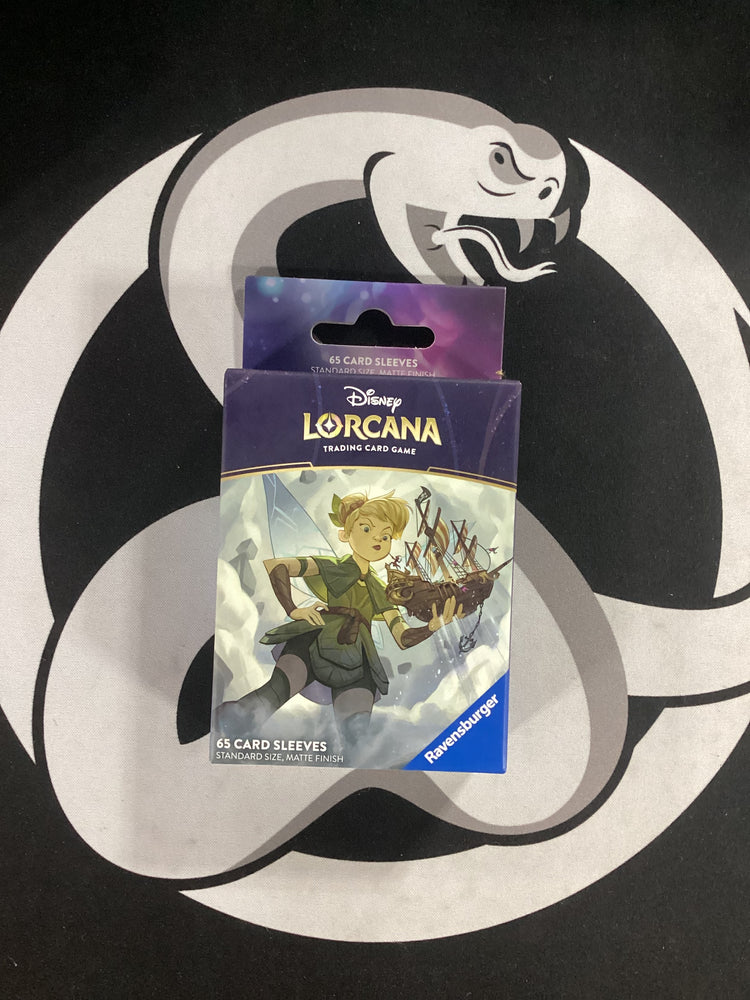 Disney Lorcana Reign of Jafar Sleeves Tinkerbell