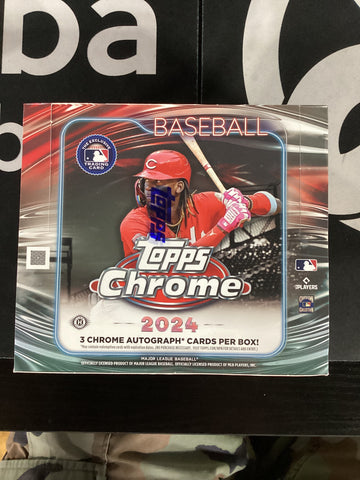 2024 Topps Chrome Baseball Hobby Jumbo