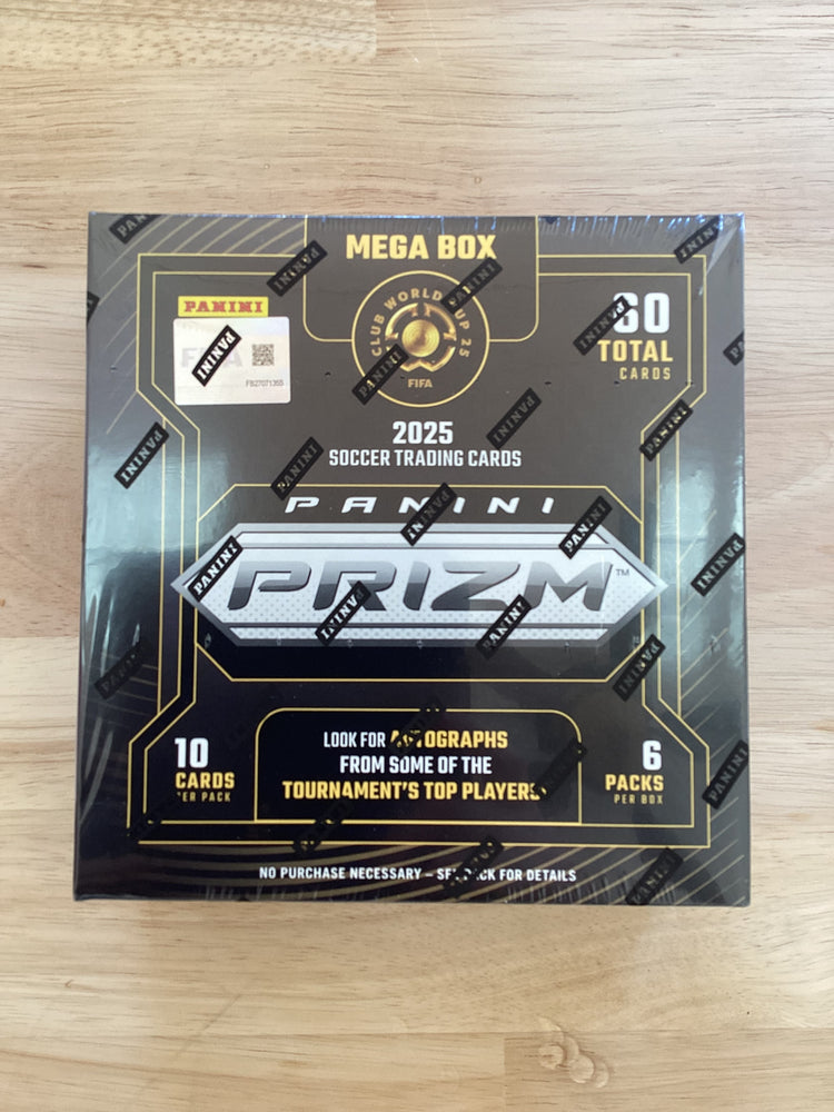 2025 Panini Prizm FIFA Club World Cup Soccer Mega