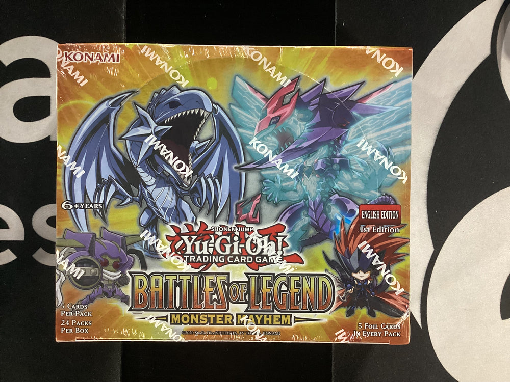 monster mayhem booster box Battles of Legend Monster Mayhem 1st Edition Booster Box