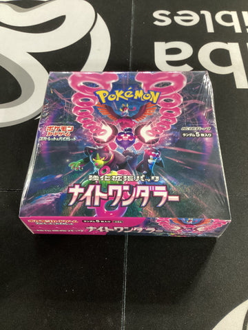 Japanese Pokemon The Night Wanderer Booster Box