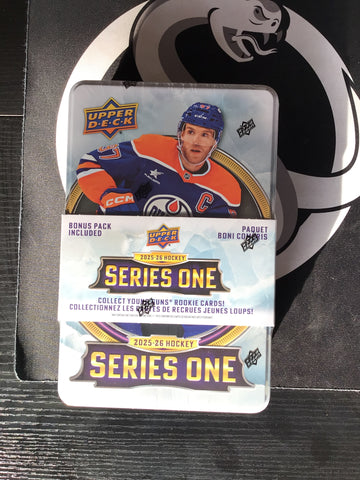 2025-26 Upper Deck Series One Hockey Tin