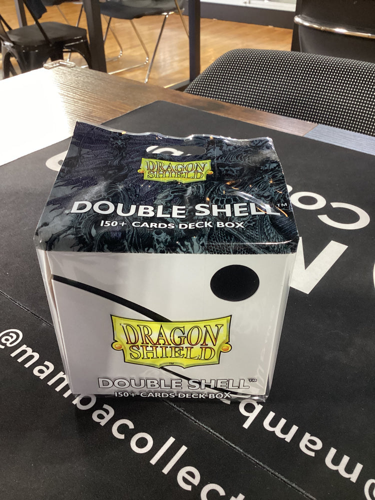 Dragon Shield Double Shell Deck Box (White)