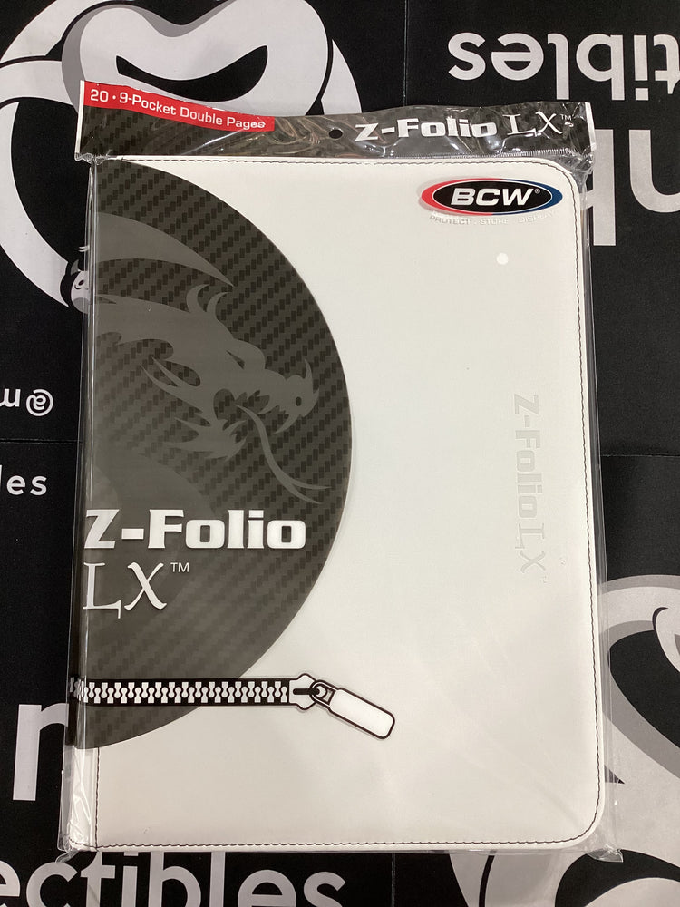 BCW Z-Folio LX Binder (White; 360 ct)