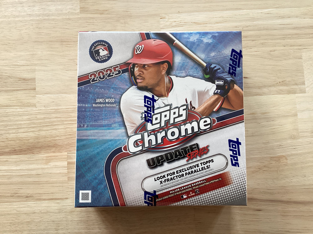 2025 Topps Chrome Update Series Baseball Mega