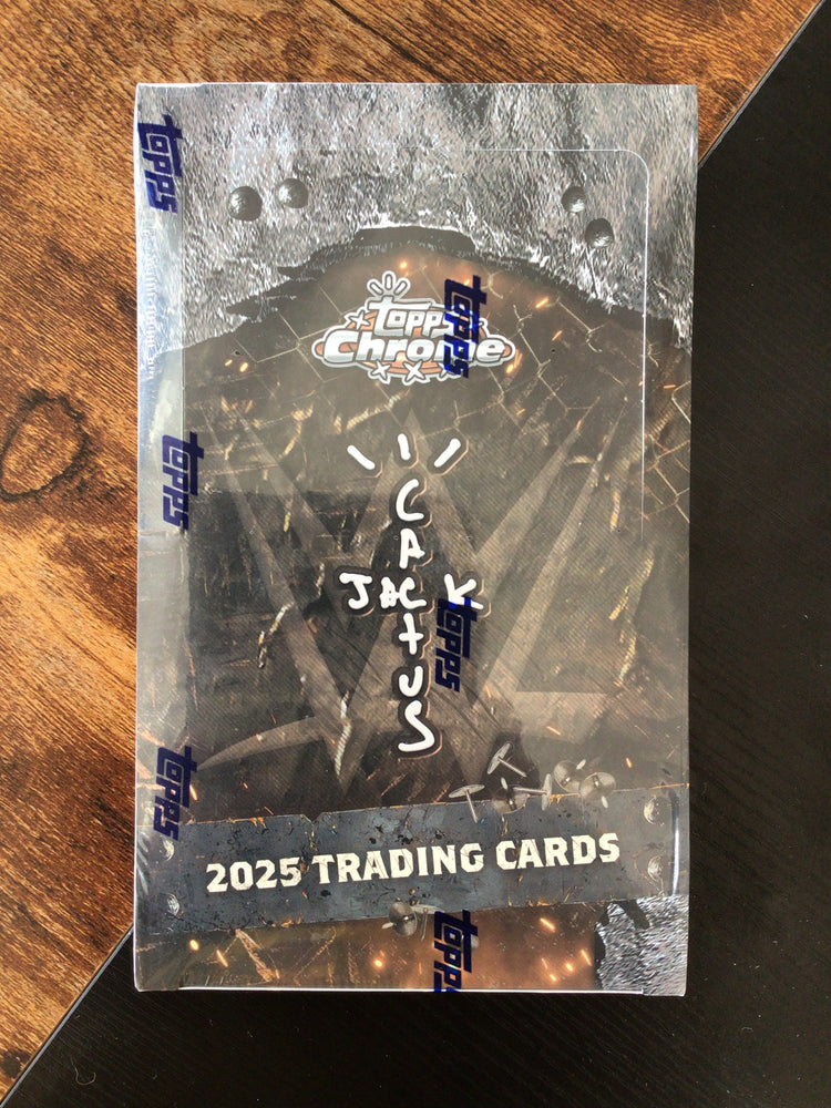 2025 Topps Chrome WWE x Cactus Jack Wrestling Hobby