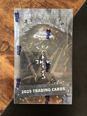 2025 Topps Chrome WWE x Cactus Jack Wrestling Hobby