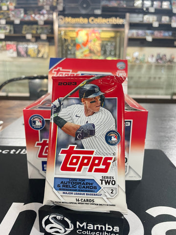 2023 Topps Baseball Series 2 Retail Box Single Pack