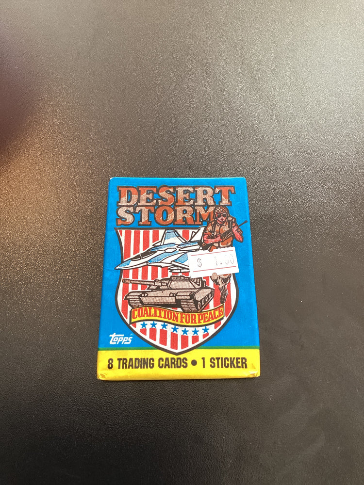 1991 Topps Desert Storm Trading Cards & Stickers