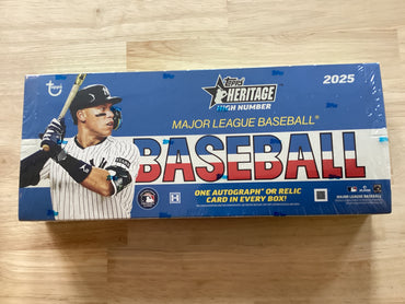 2025 Topps Heritage High Number Baseball Hobby