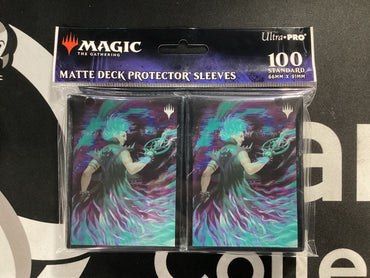 Ultra Pro MTG Aetherdrift 100ct Deck Protector Sleeves Winter, Cursed Rider