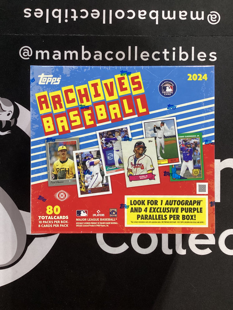 2024 Topps Archives Baseball Collector's Box