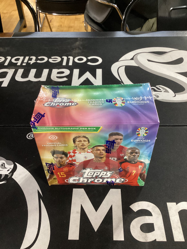 2024 Topps Chrome UEFA Euro Soccer Hobby