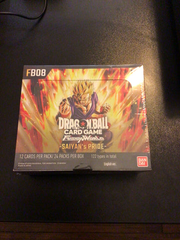 Dragon Ball Super Fusion World Saiyan's Pride Booster Box (FB-08)