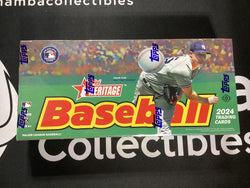 2024 Topps Heritage Baseball Hobby Box