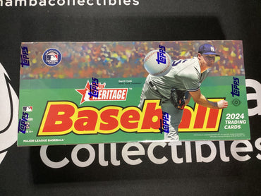 2024 Topps Heritage Baseball Hobby Box