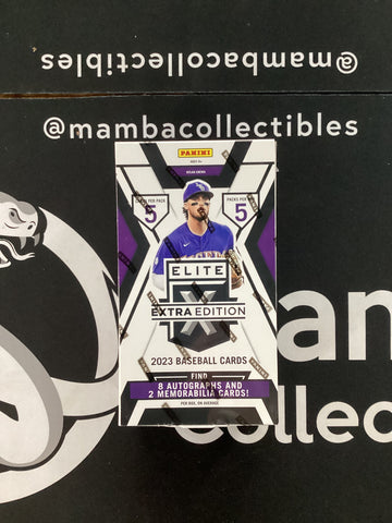 2023 Panini Elite Extra Edition Baseball Hobby