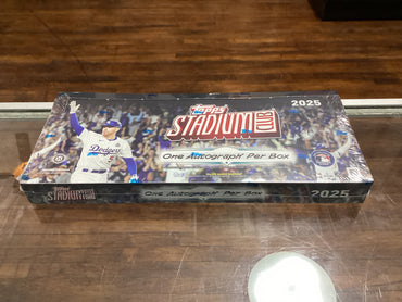 2025 Topps Stadium Club Baseball Hobby