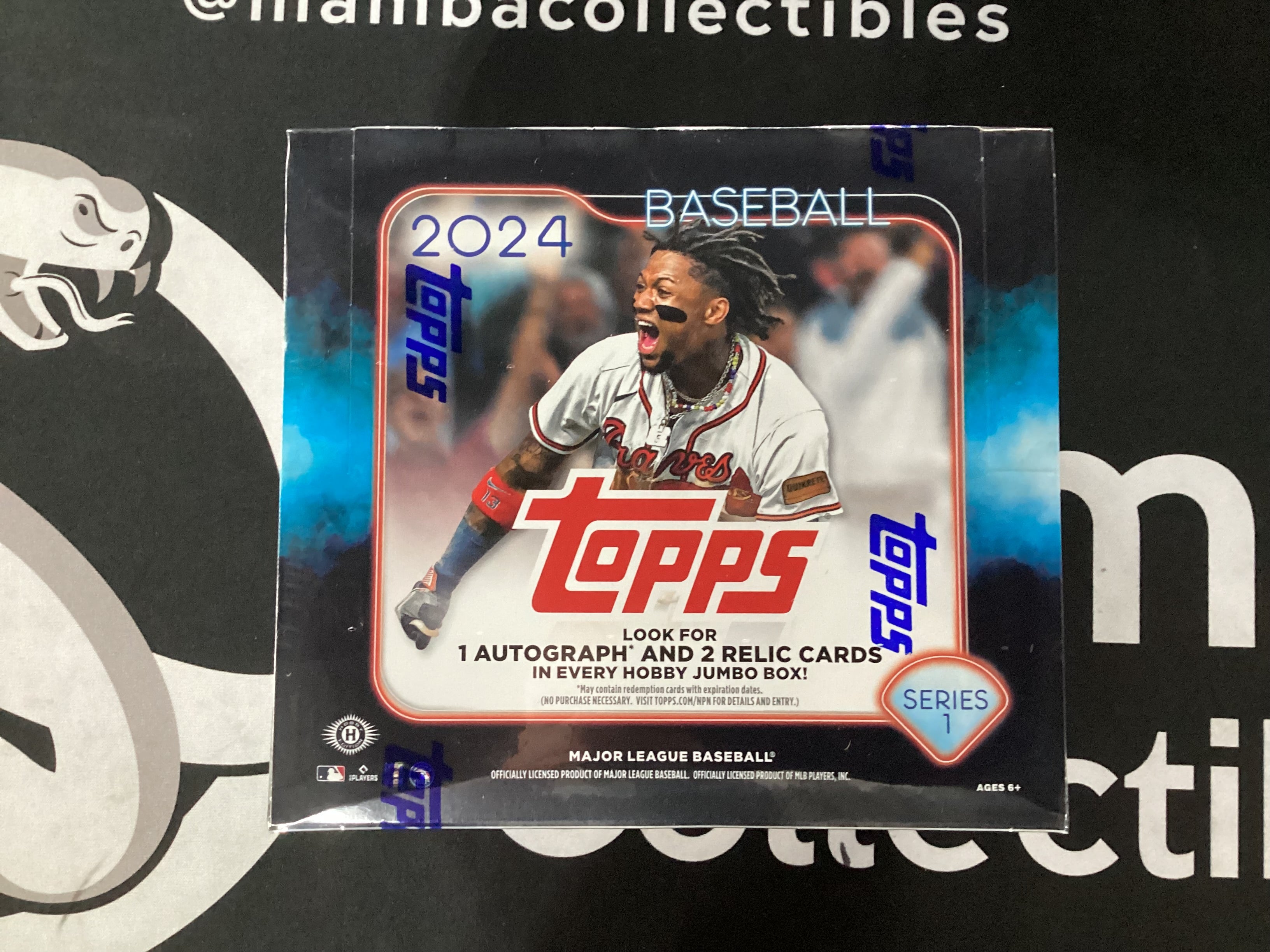 2024 Topps Series 1 Baseball Jumbo Box Mamba Collectibles