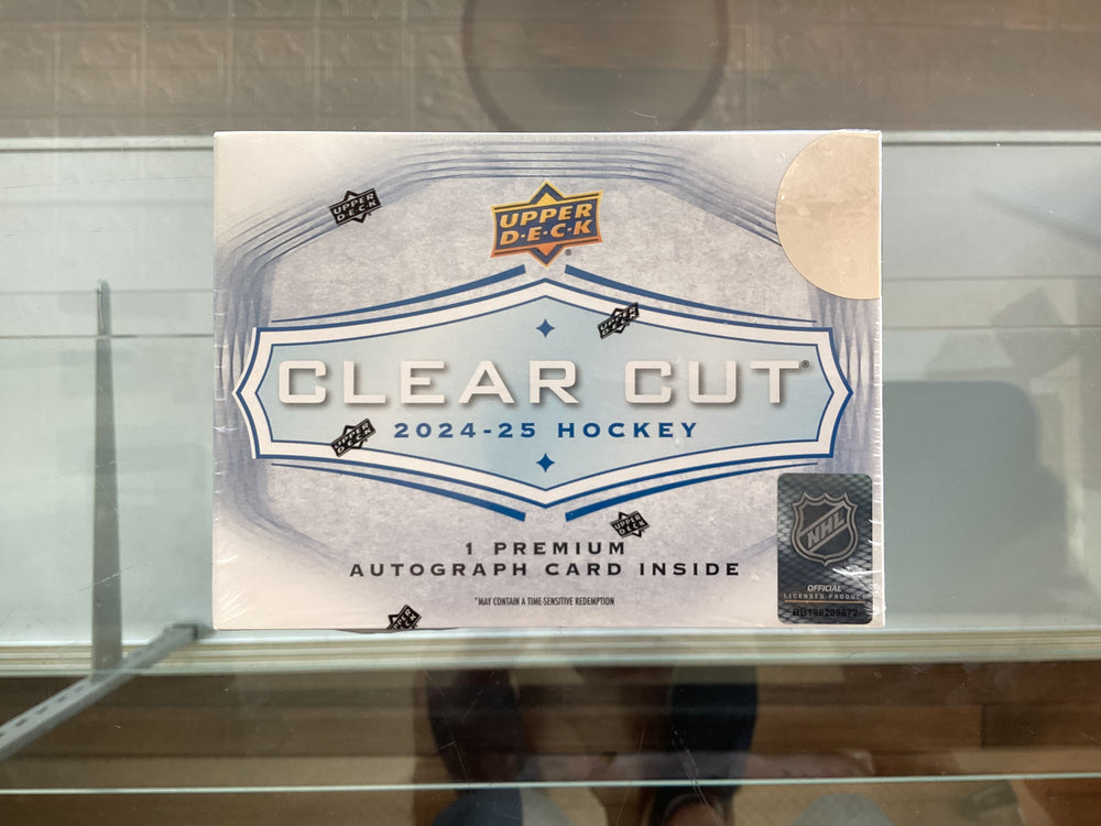 2024-25 Upper Deck Clear Cut Hockey Hobby