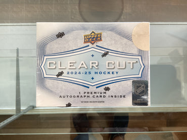 2024-25 Upper Deck Clear Cut Hockey Hobby