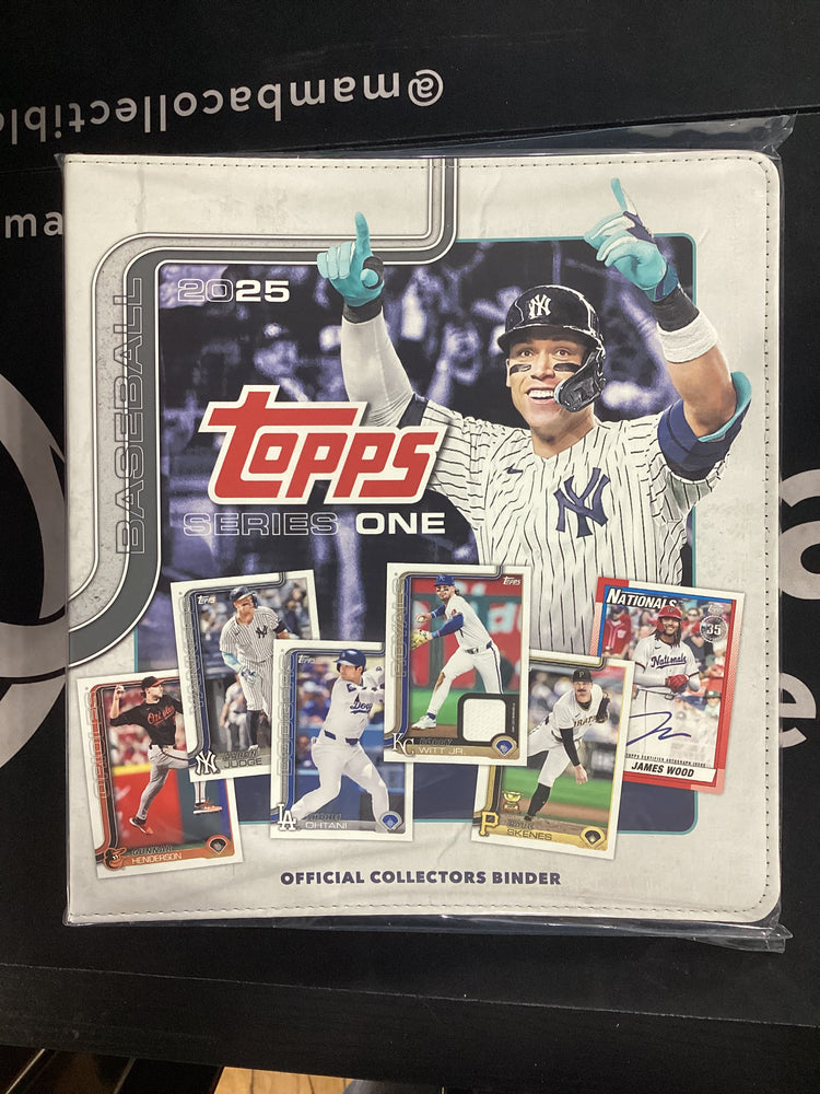 2025 Topps Series 1 Baseball Official Collectors Binder