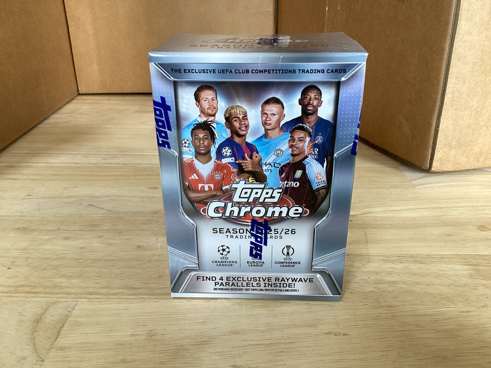 2025/26 Topps Chrome UEFA Champions League Blaster
