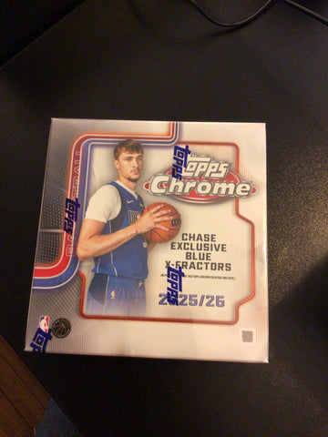 2025-26 Topps Chrome Basketball Mega