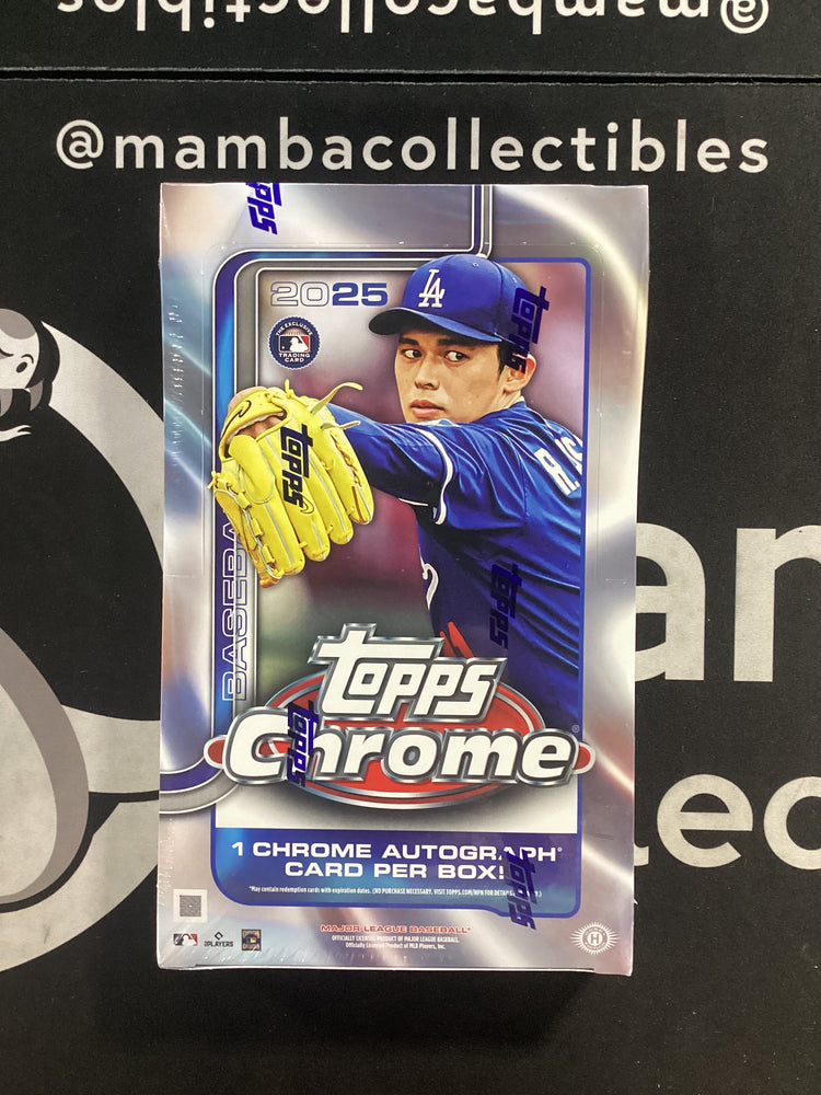2025 Topps Chrome Baseball Hobby